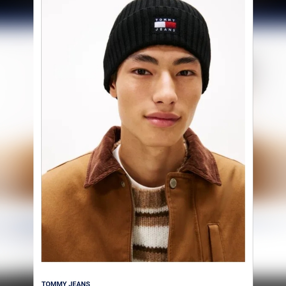 Tommy Hilfiger Beanie Hat Mens New